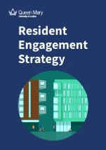Queen Mary Resident Engagement Strategy Cover of Leaflet