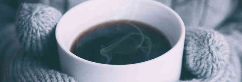 a close up of a coffee cup