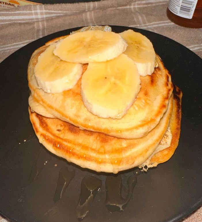 a close up of food on a plate