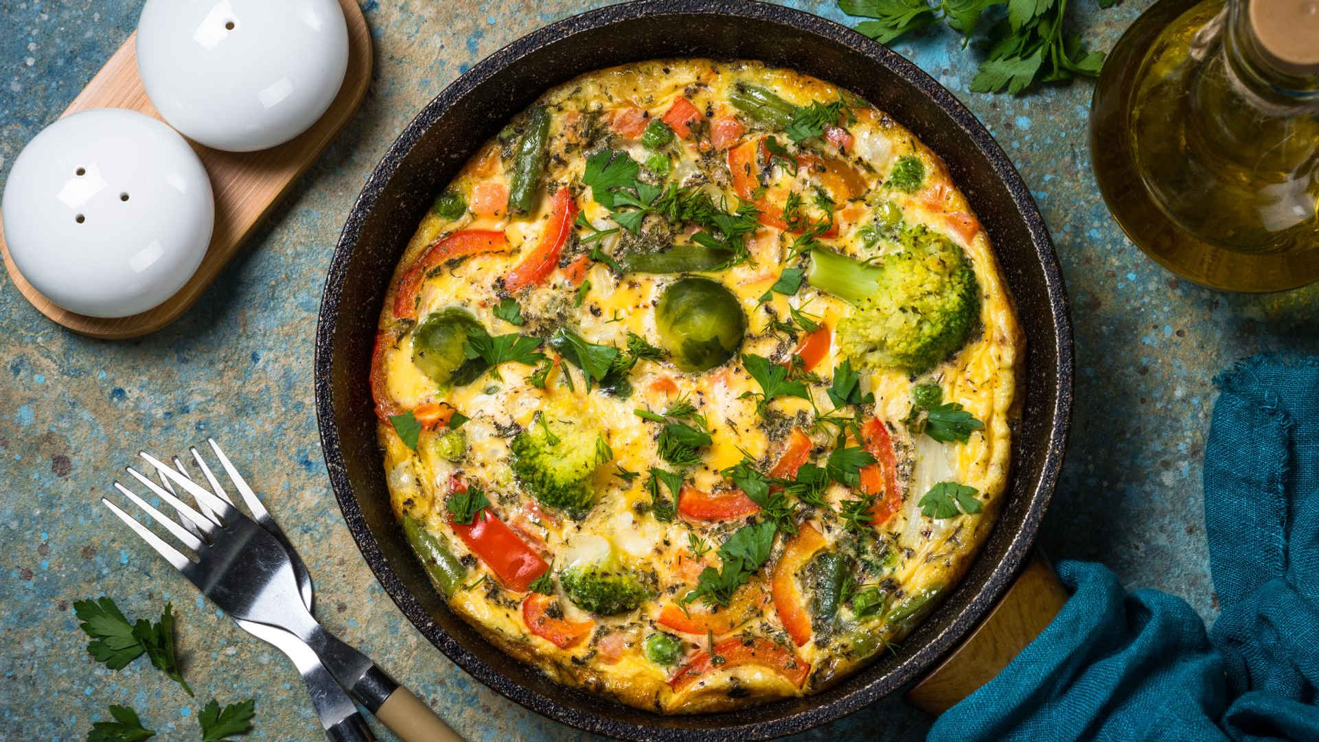 Vegetable frittata