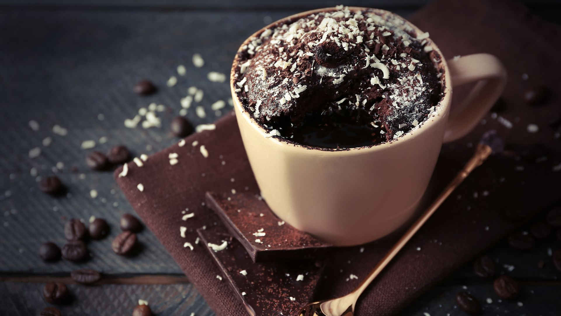 a chocolate cake sitting on top of a table